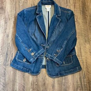 Talbots women’s jean jacket